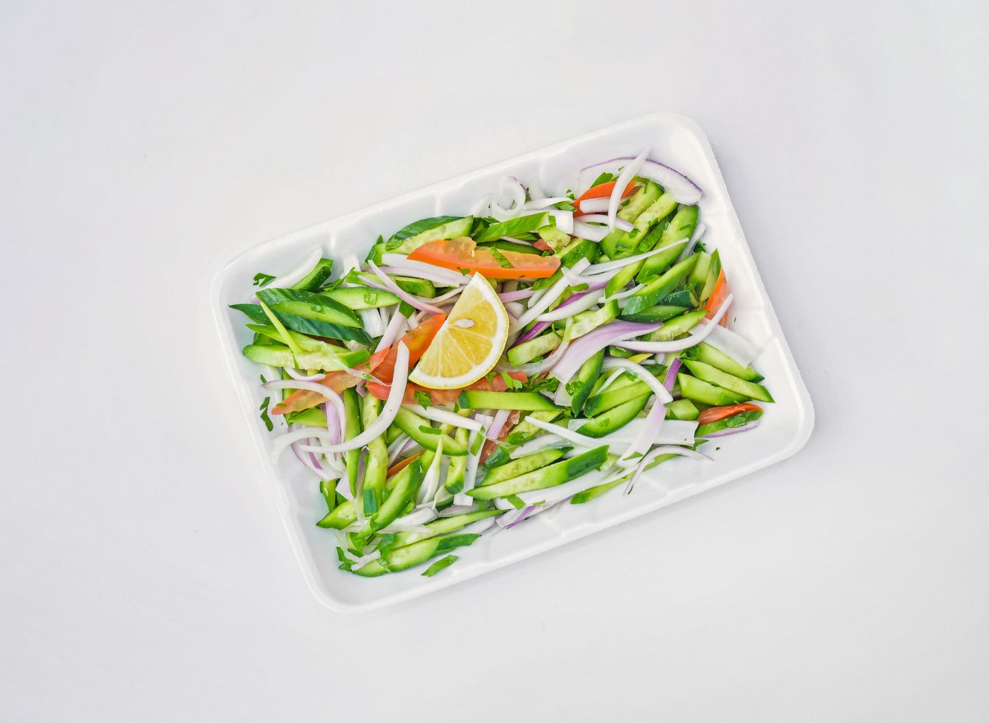 Green Salad With Onions