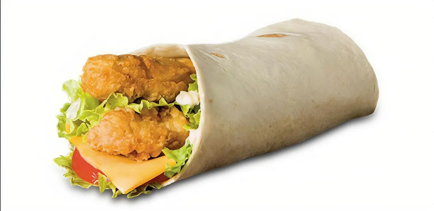 Crunchy Chicken Strip Wrap