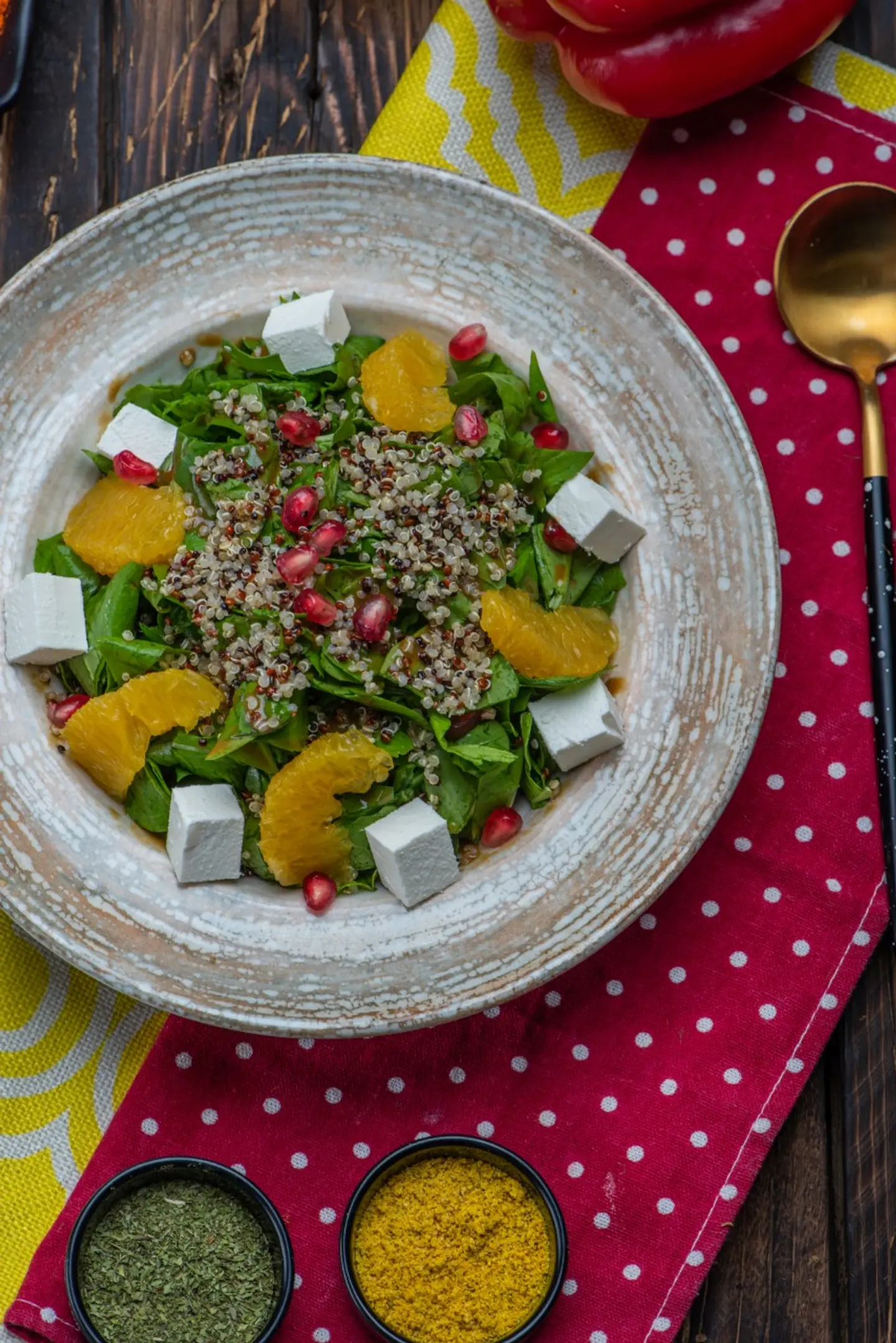 Ekleel Salad & Quinoa