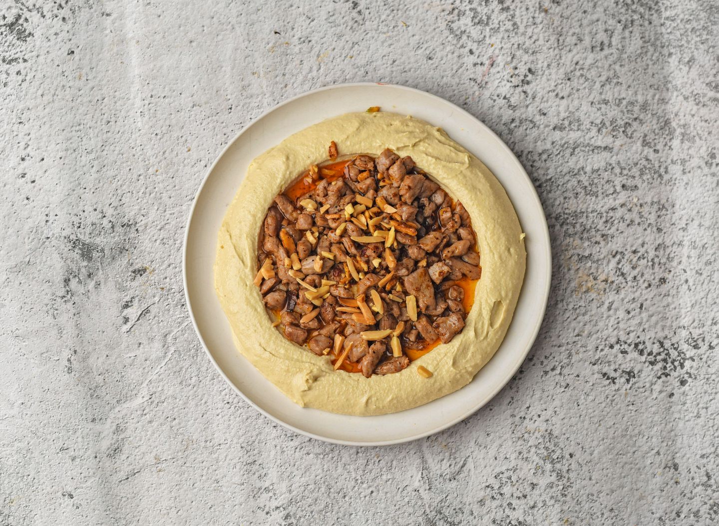 Hummus With Meat