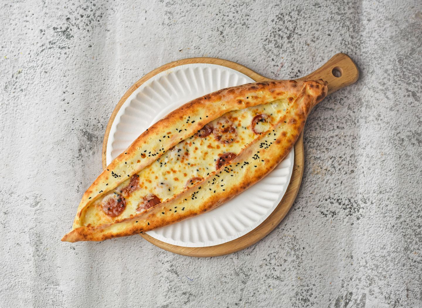 Sausage And Cheese Bida