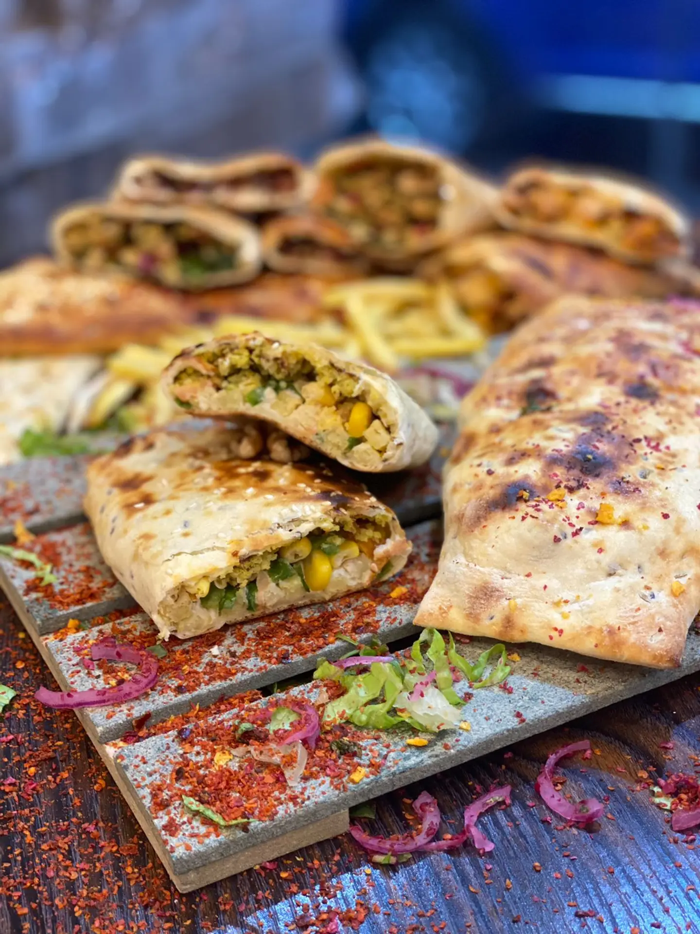 مشطورة الفلافل
