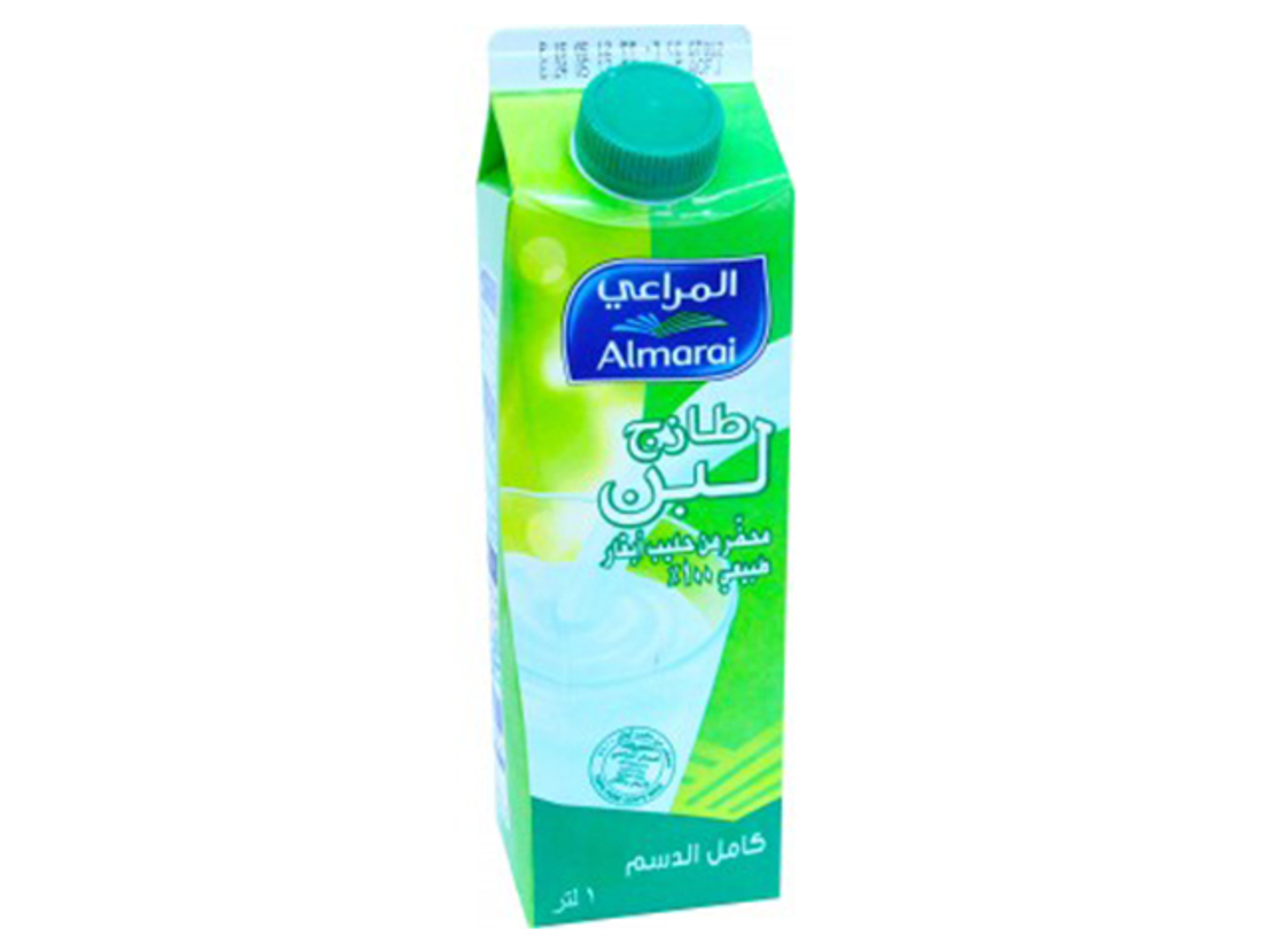 لبن وسط