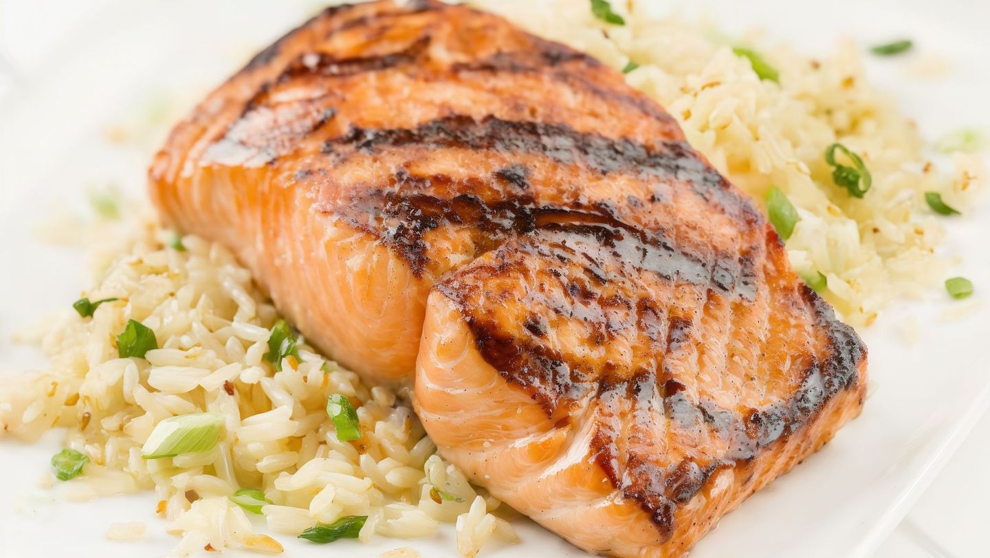 Grilled Salmon Meal