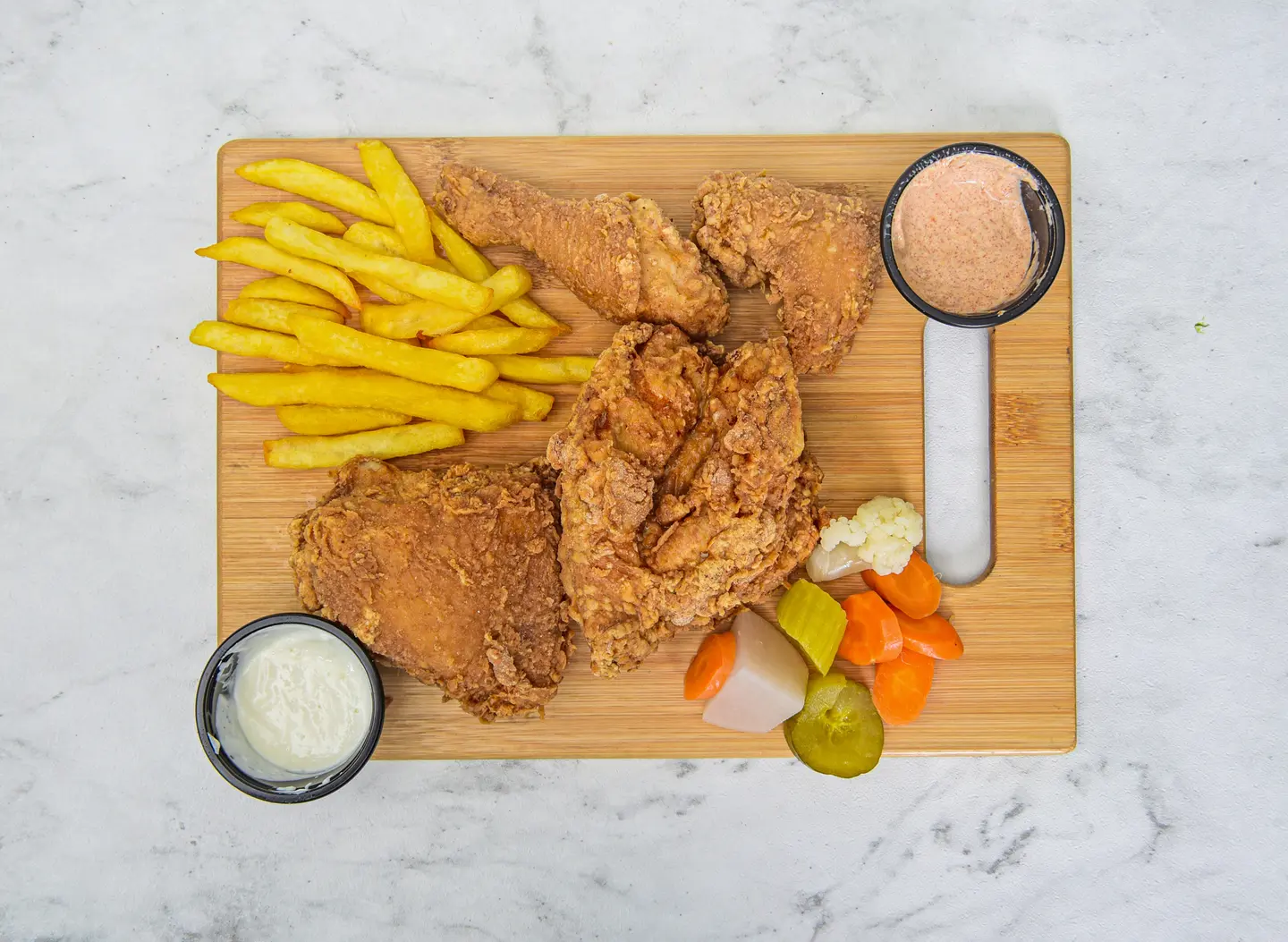 Chicken Broasted 12 Pcs Combo - Regular