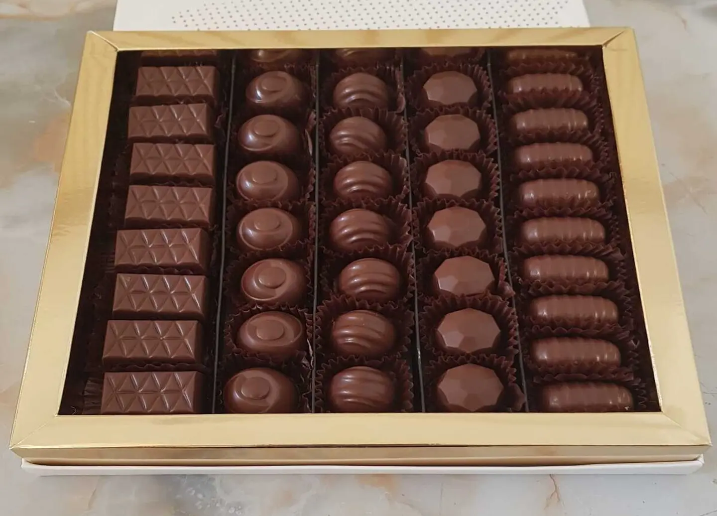 Uncovered Belgian Chocolate
