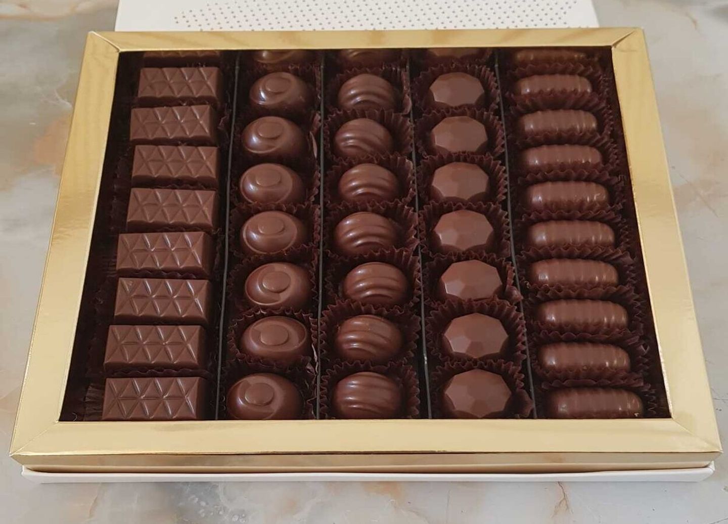 Uncovered Belgian Chocolate