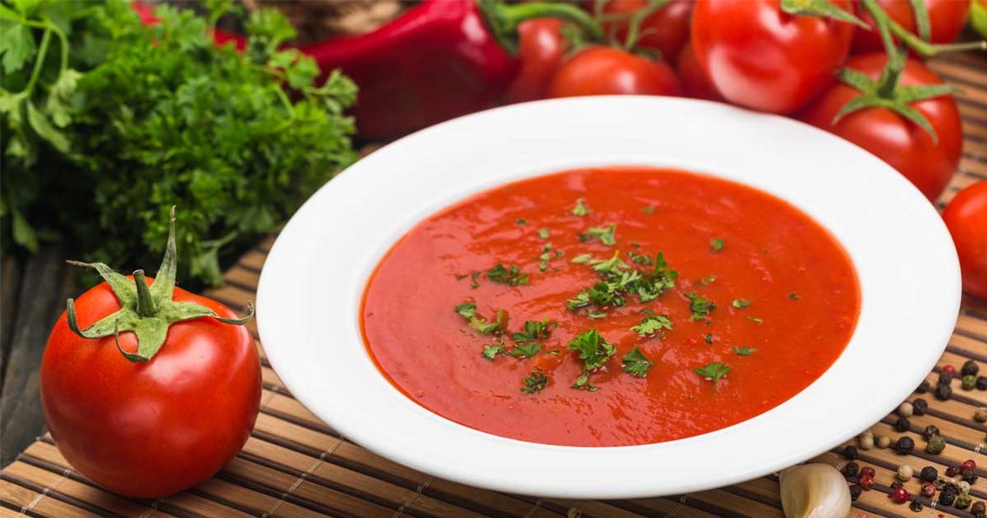 Tomato And Coriander Soup