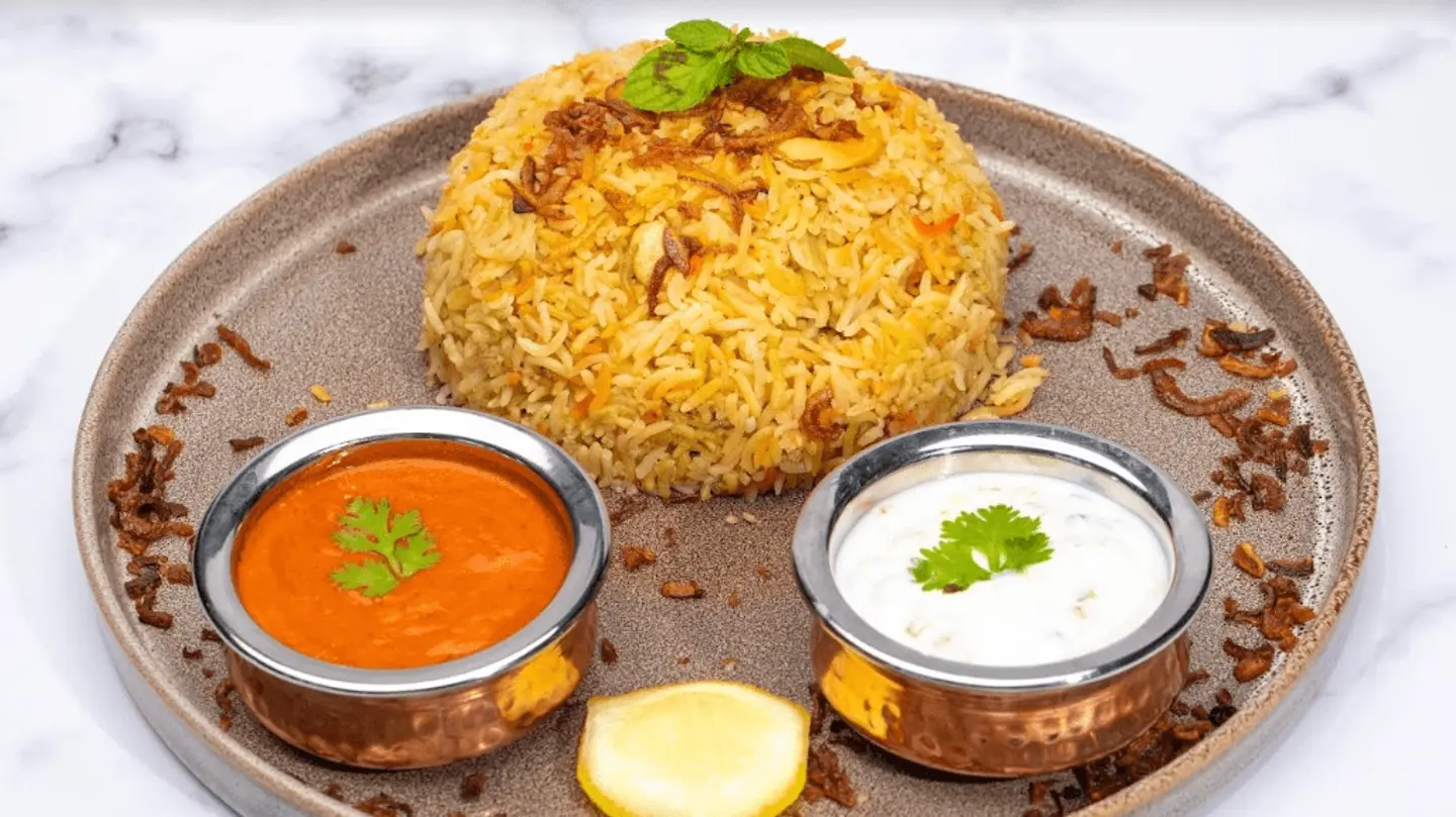 أرز بريانى سادة