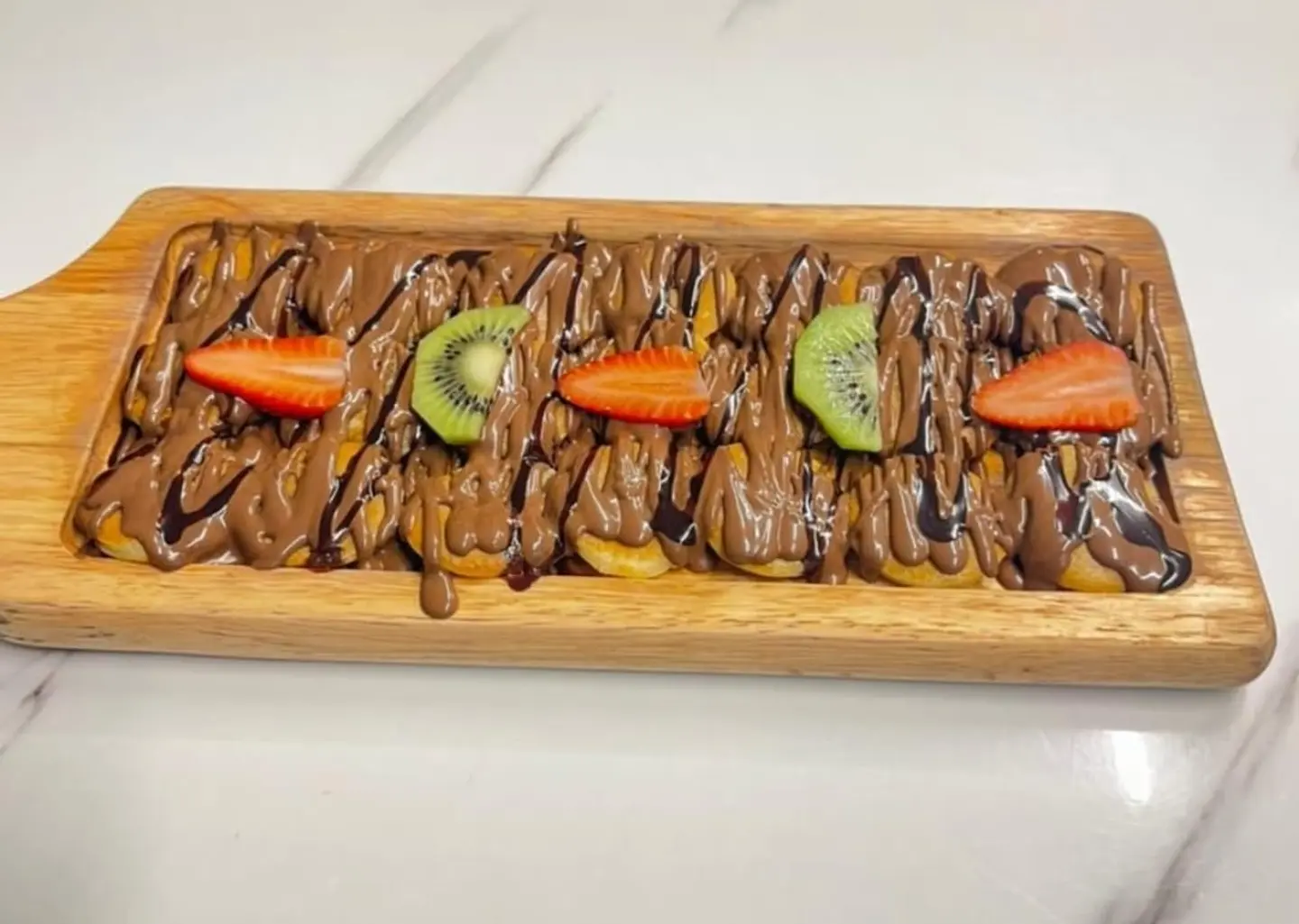 ميني بانكيك نوتيلا