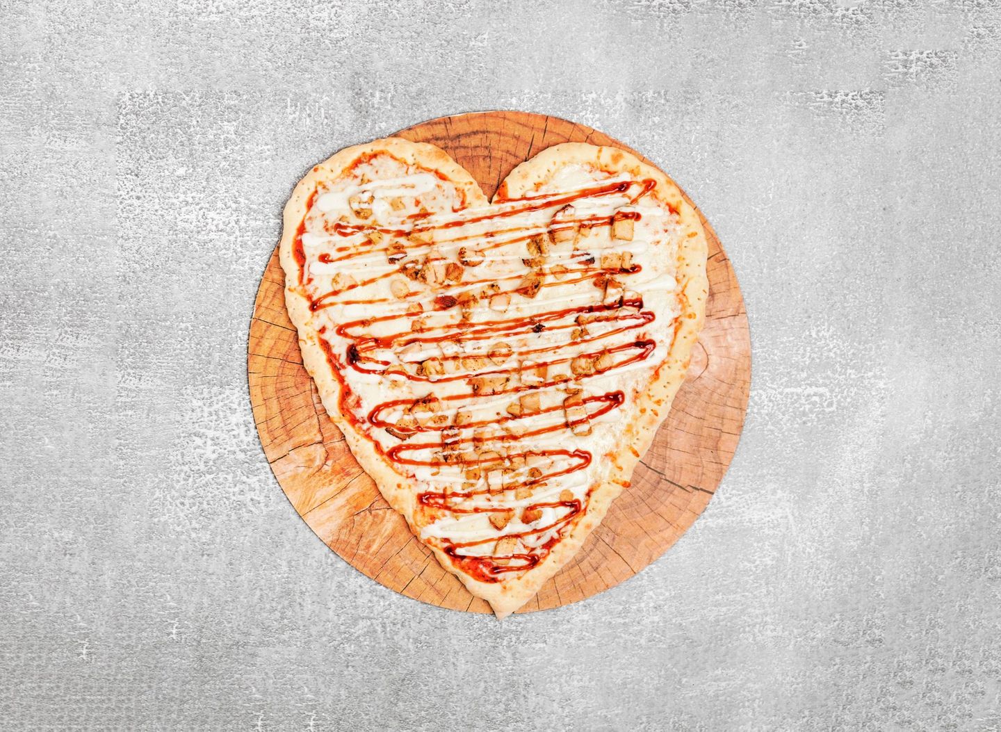 Large Lovers Pizza Bbq Chicken