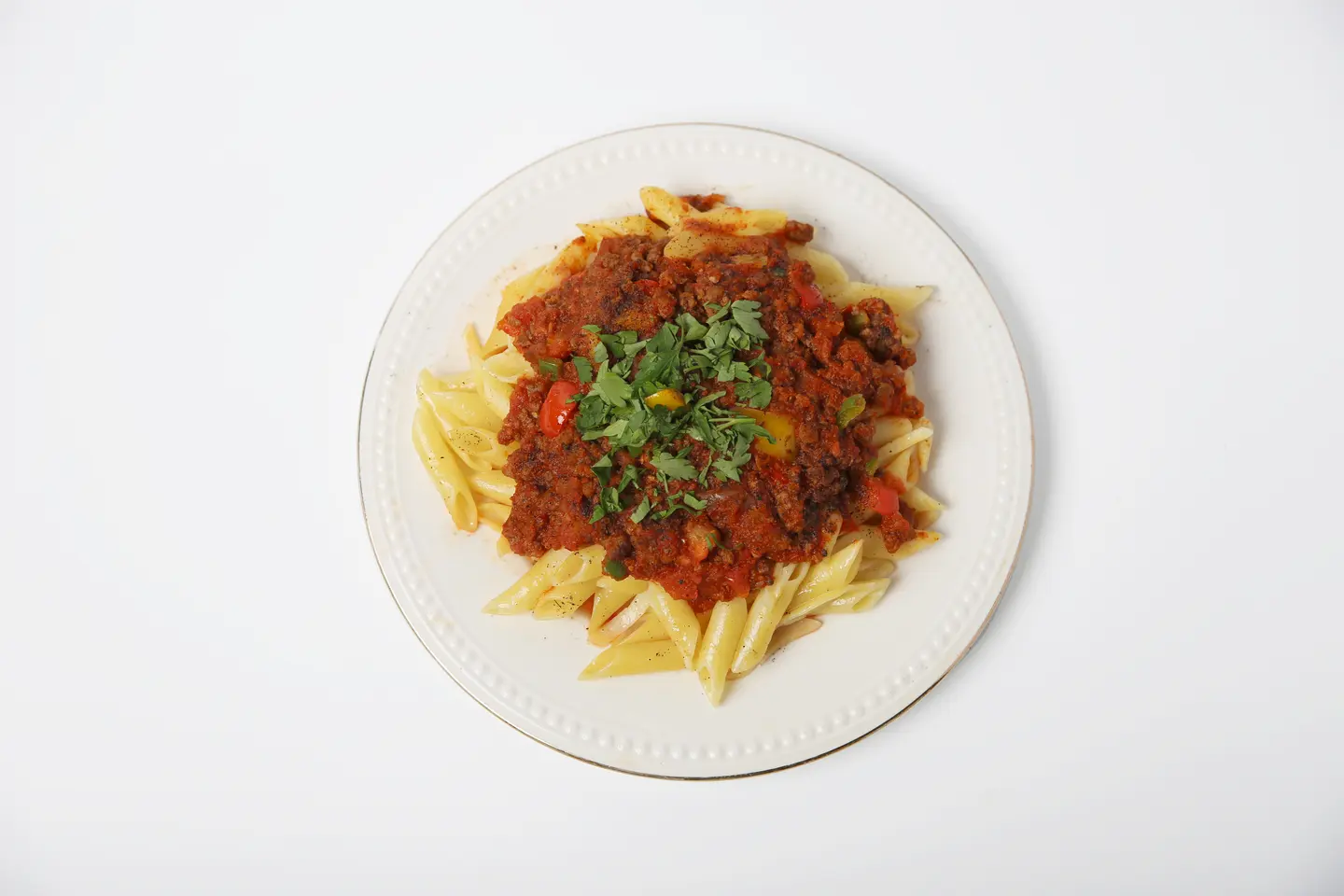 Meat Oven Pasta