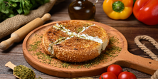 كعكة اللبنة بالزعتر - كعكة اللبنة بالزعتر