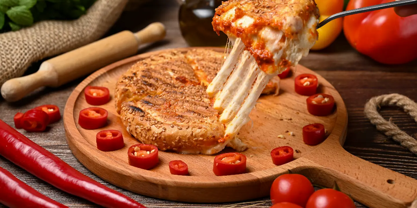 Akkawi Cheese Kaak With Muhammara - Akkawi Cheese Kaak With Muhammara