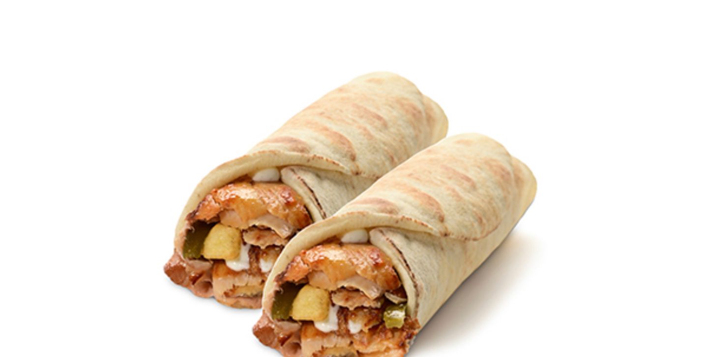ساندوتش شاورما دجاج صغير