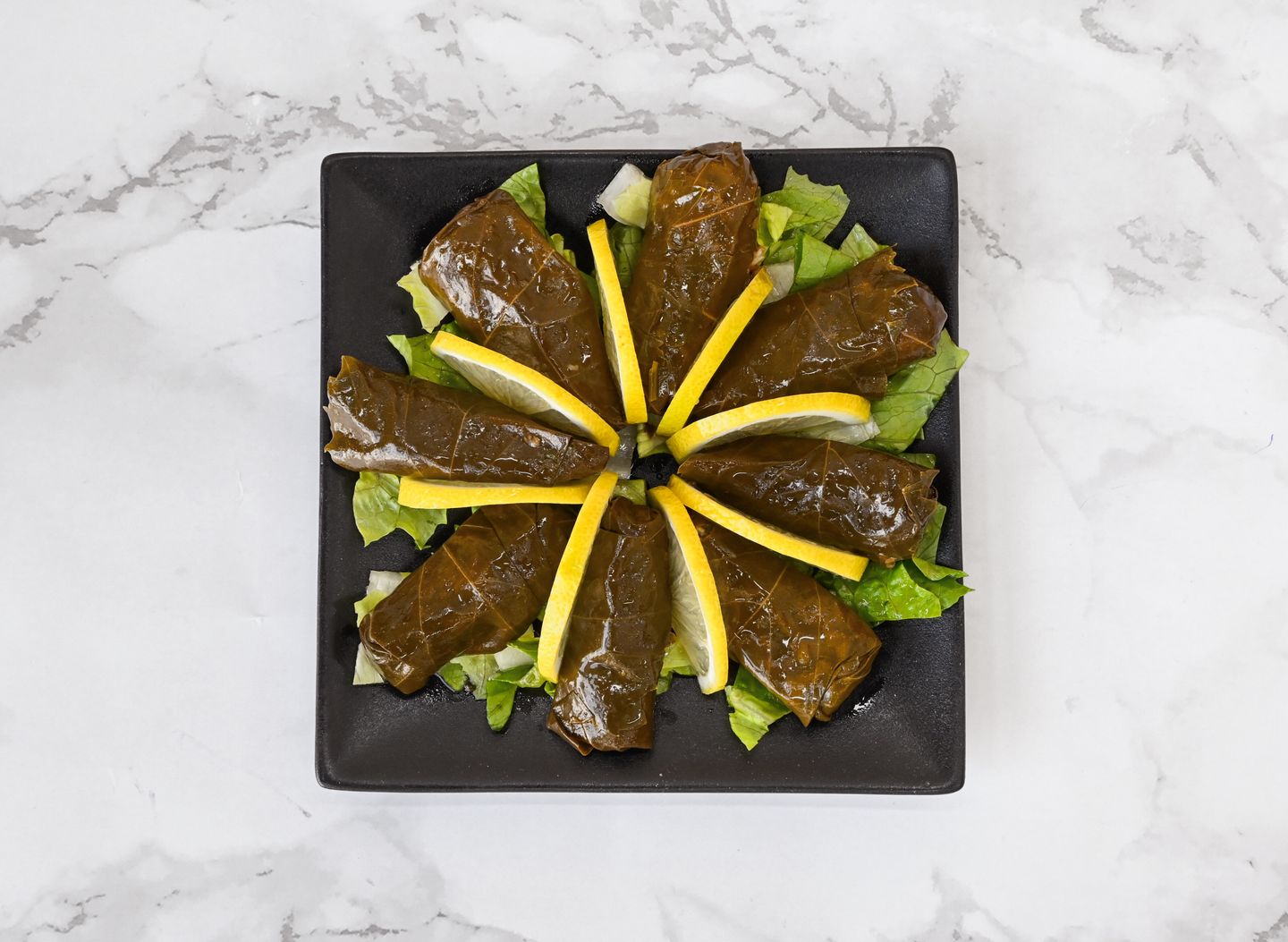 Grape Leaves With Oil