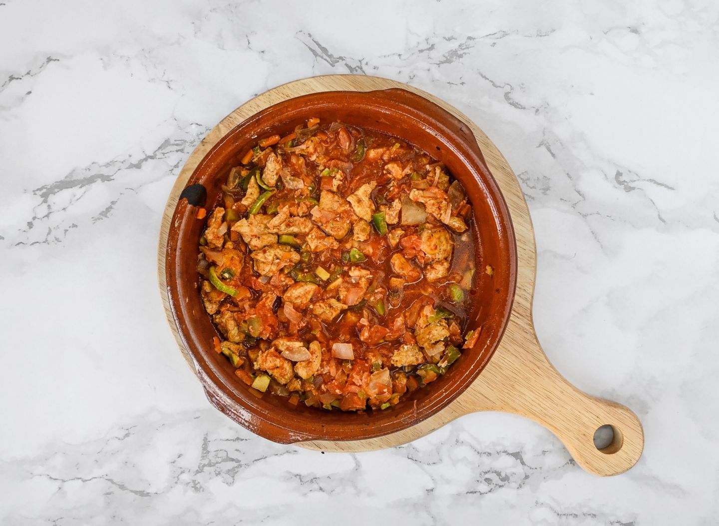 Chicken With Vegetables Tagine
