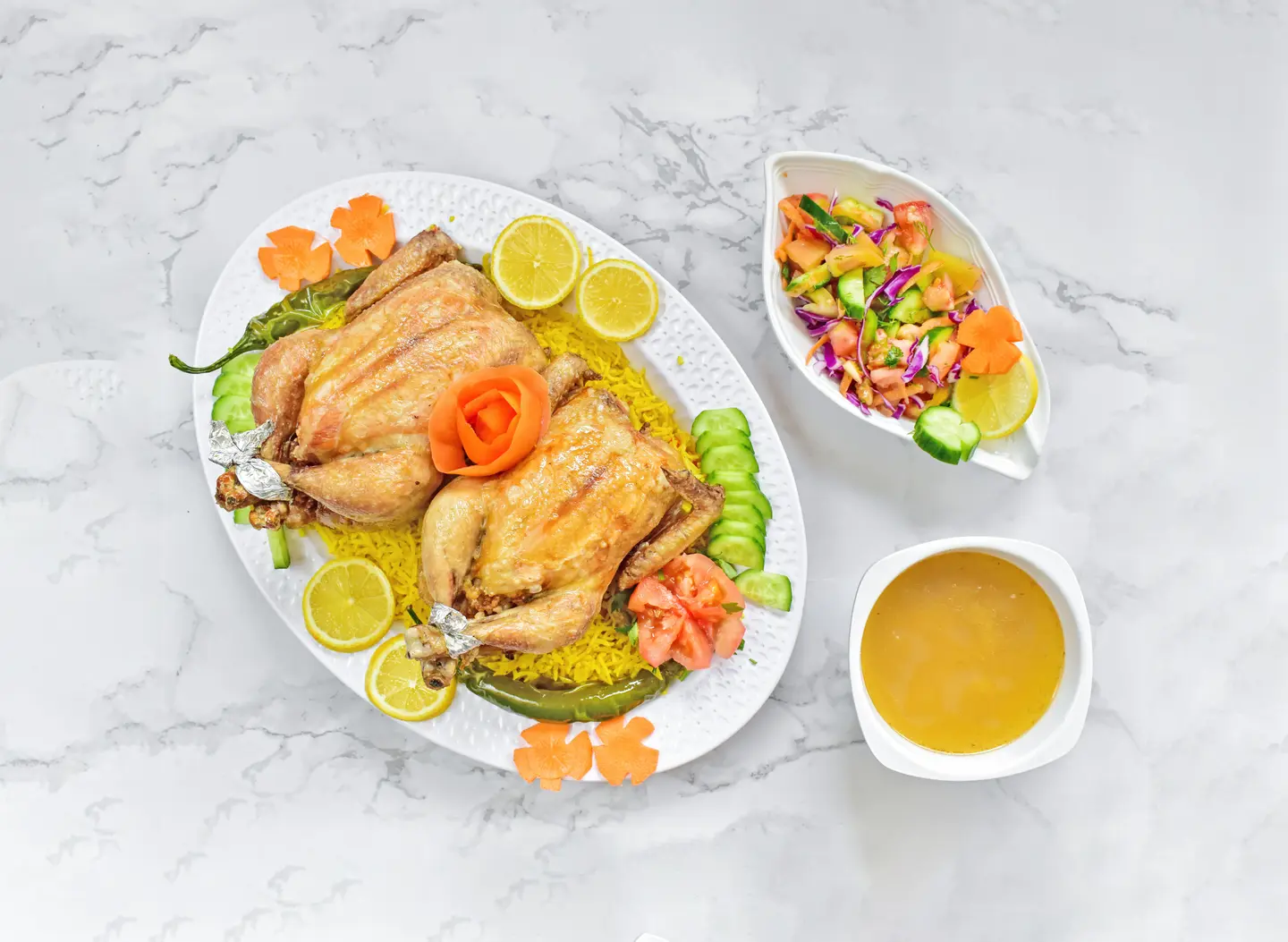 Whole Stuffed Chicken
