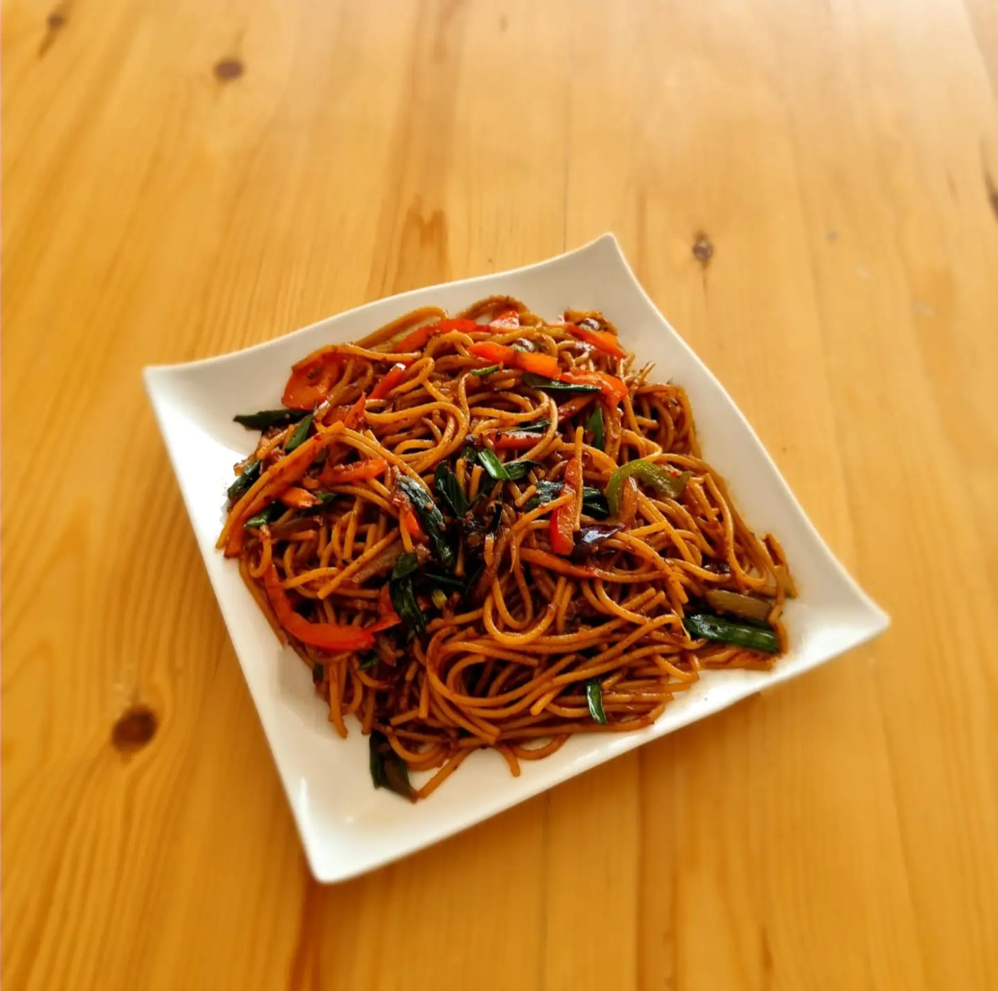 Vegetable Fried Pasta