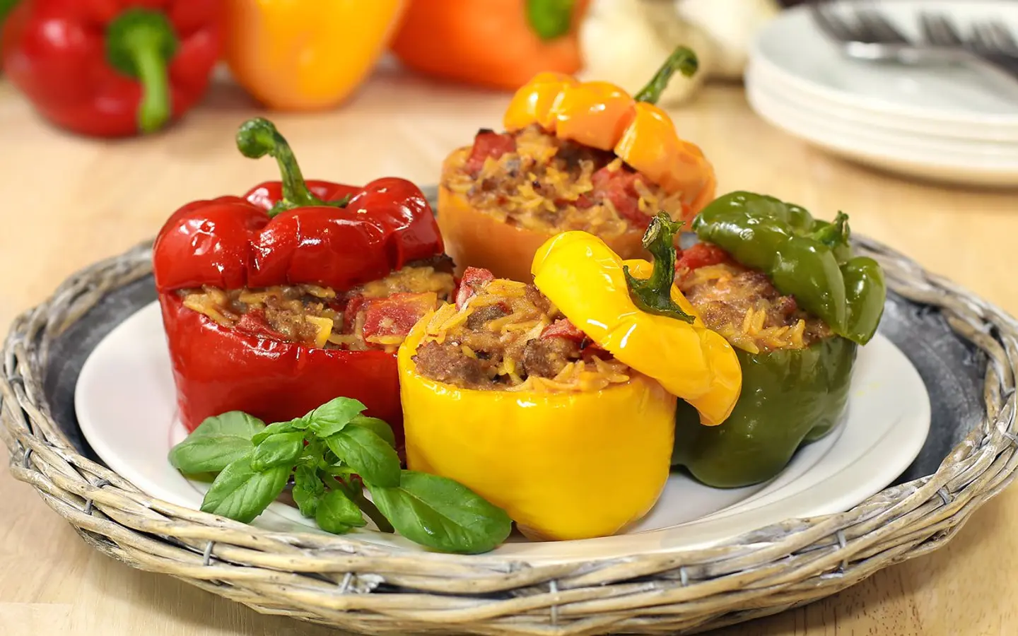 محشي فلفل رومى - ٣ قطع