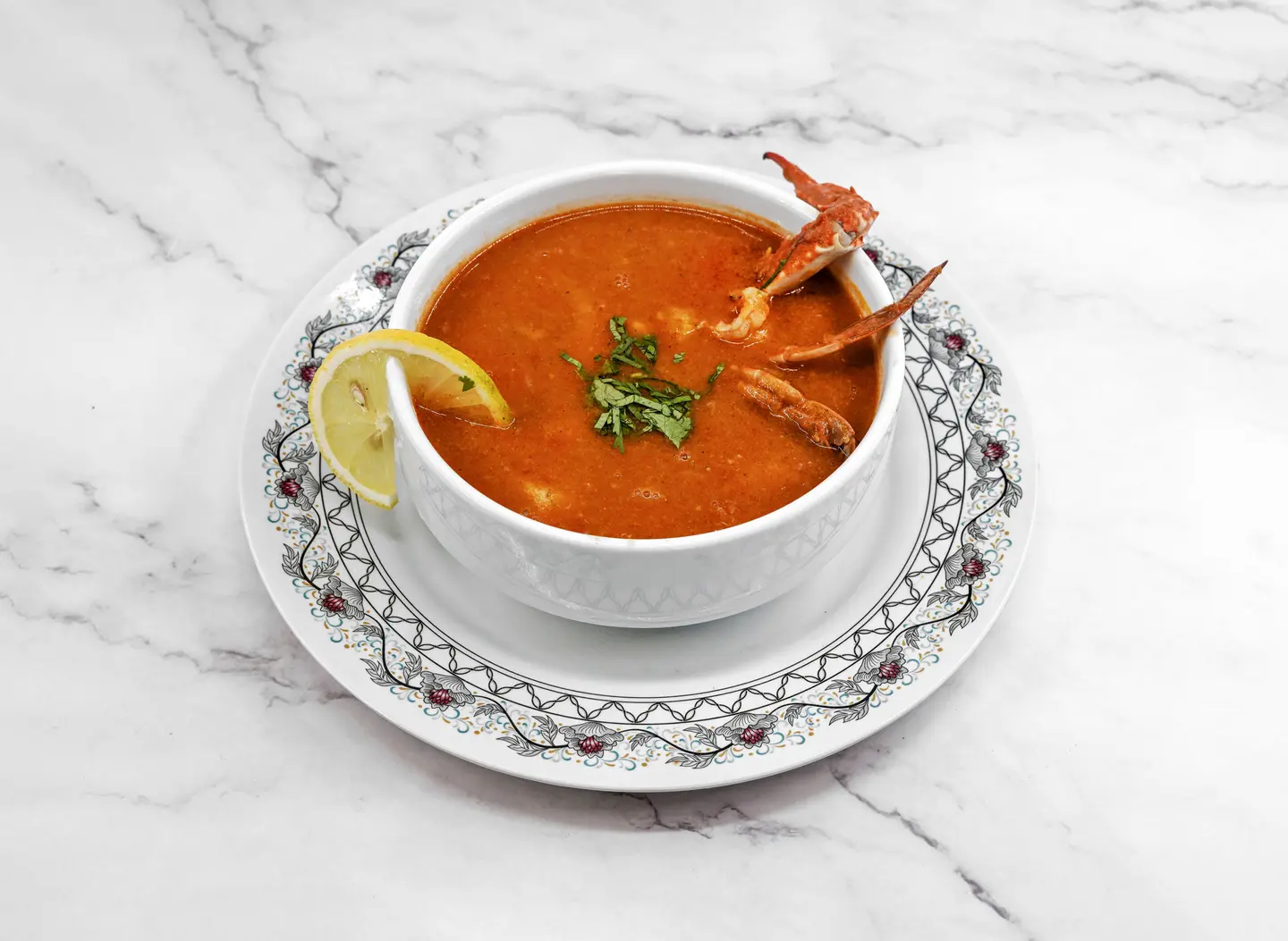 Red Seafood Soup