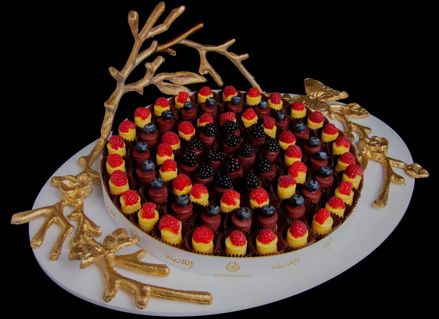 Plexi Tray Of Cheesecake