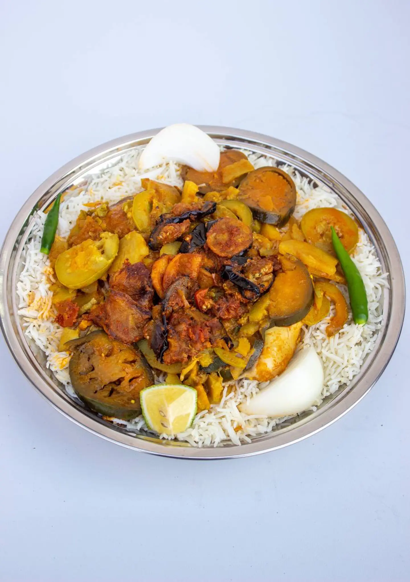 Half Chiken Maqlooba