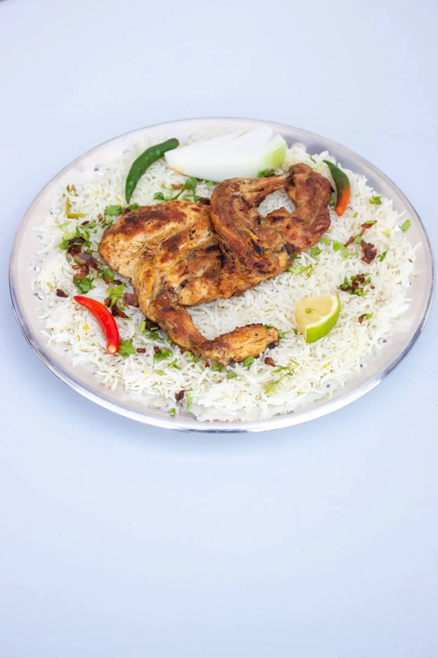 ربع حبه مظبي مع الأرز