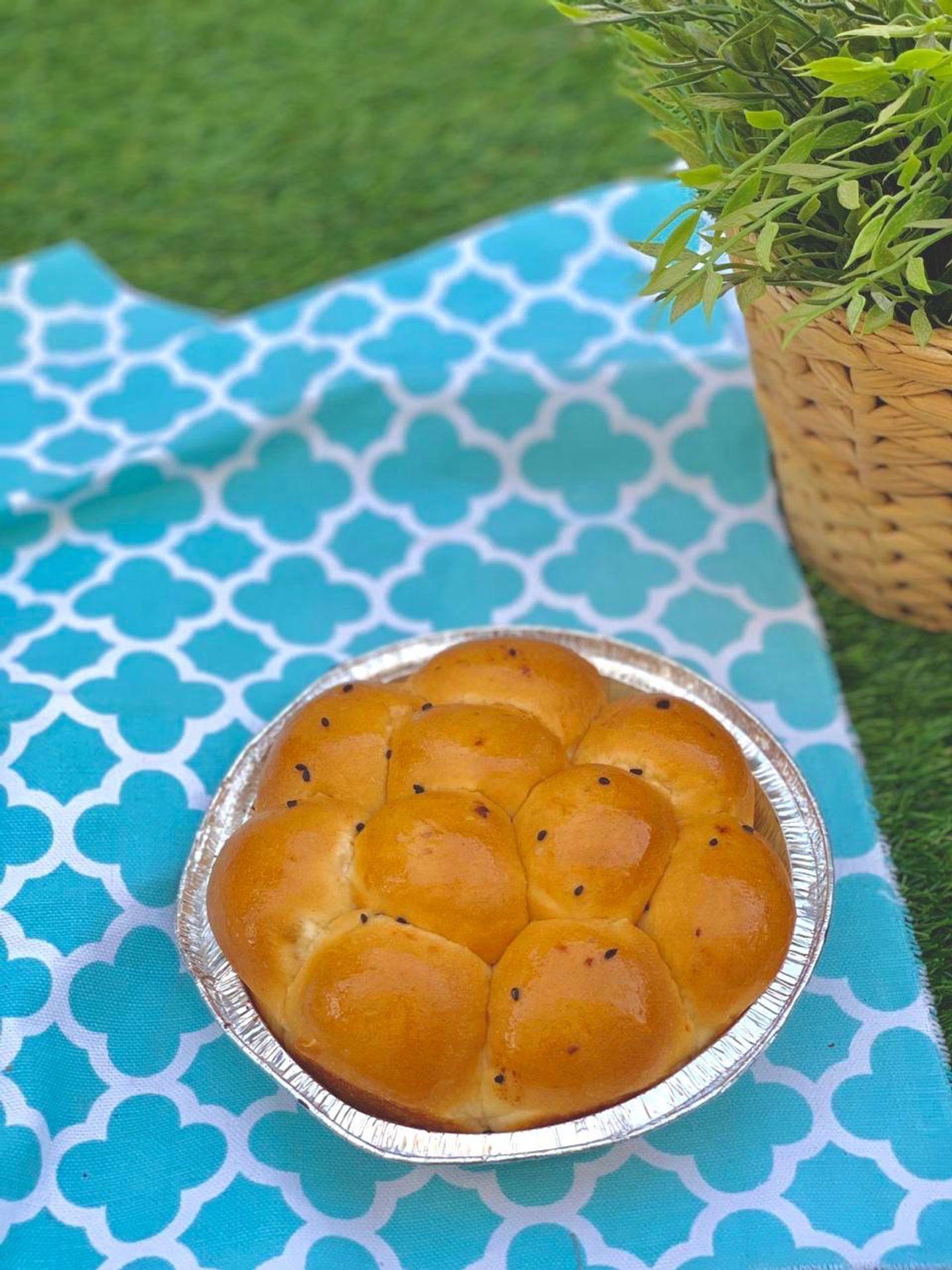 صحن خلية النحل صغير