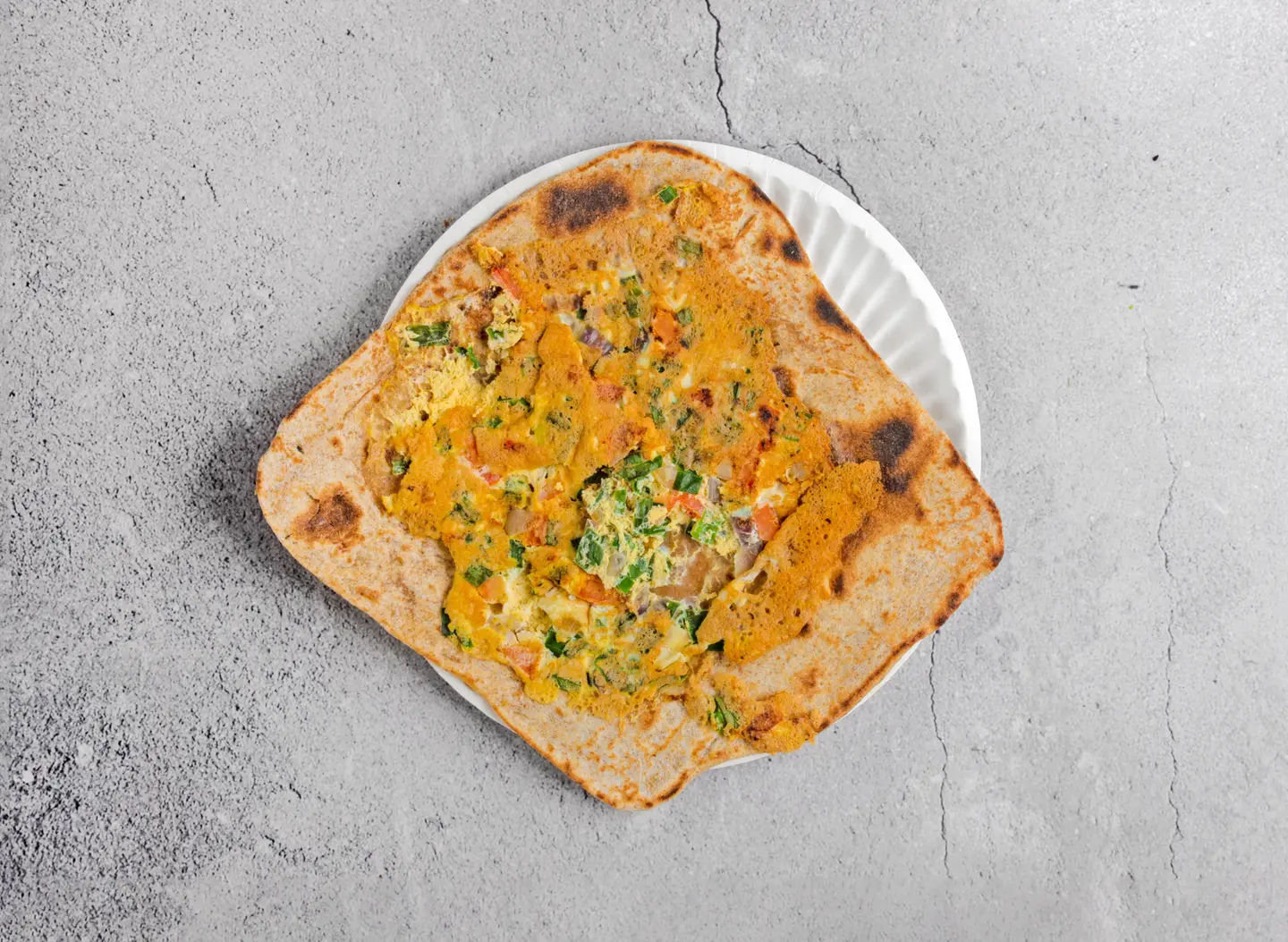 Vegetable Egg Chapati