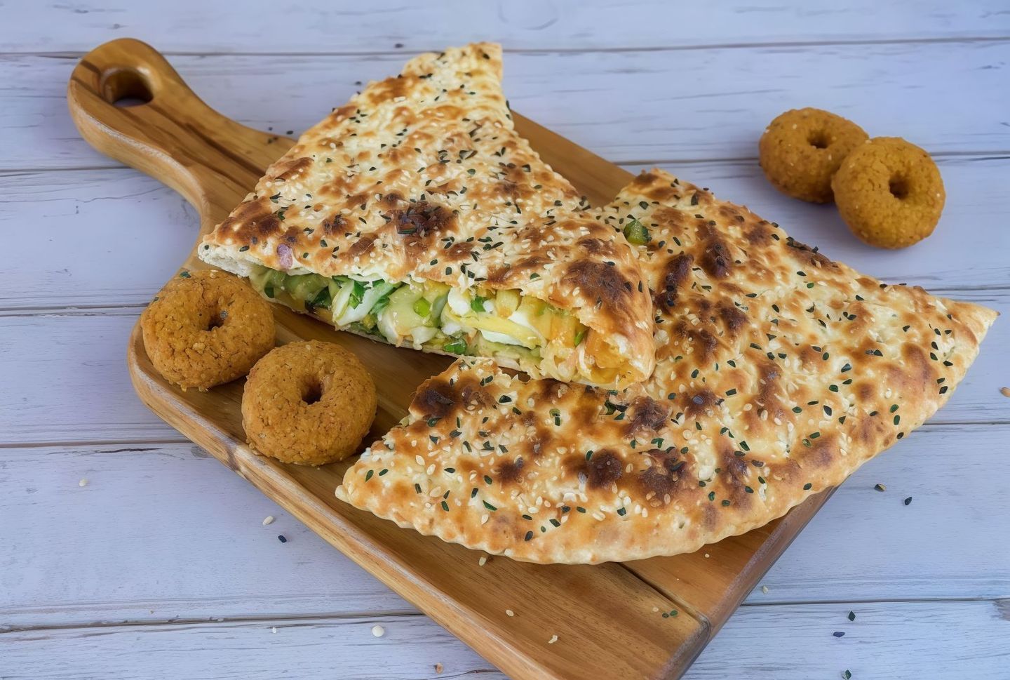 فطيرة فلافل