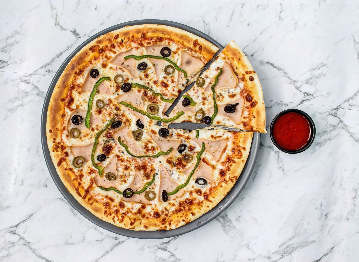 Mortadella Pizza    - Small