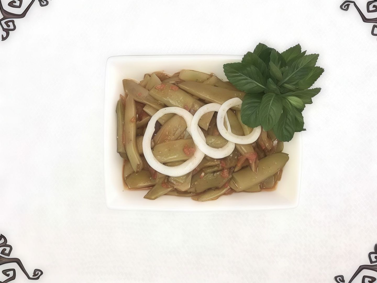 لوبية بالزيت