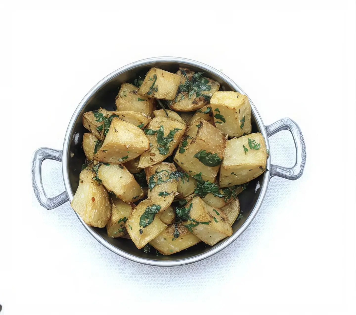 بطاطا بالكزبرة