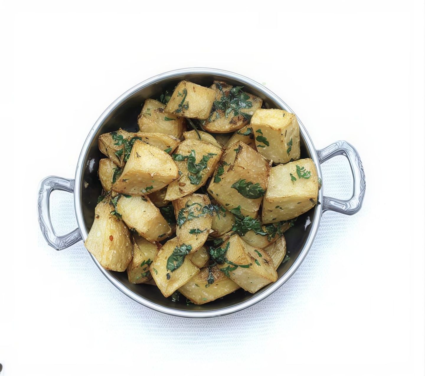 بطاطا بالكزبرة