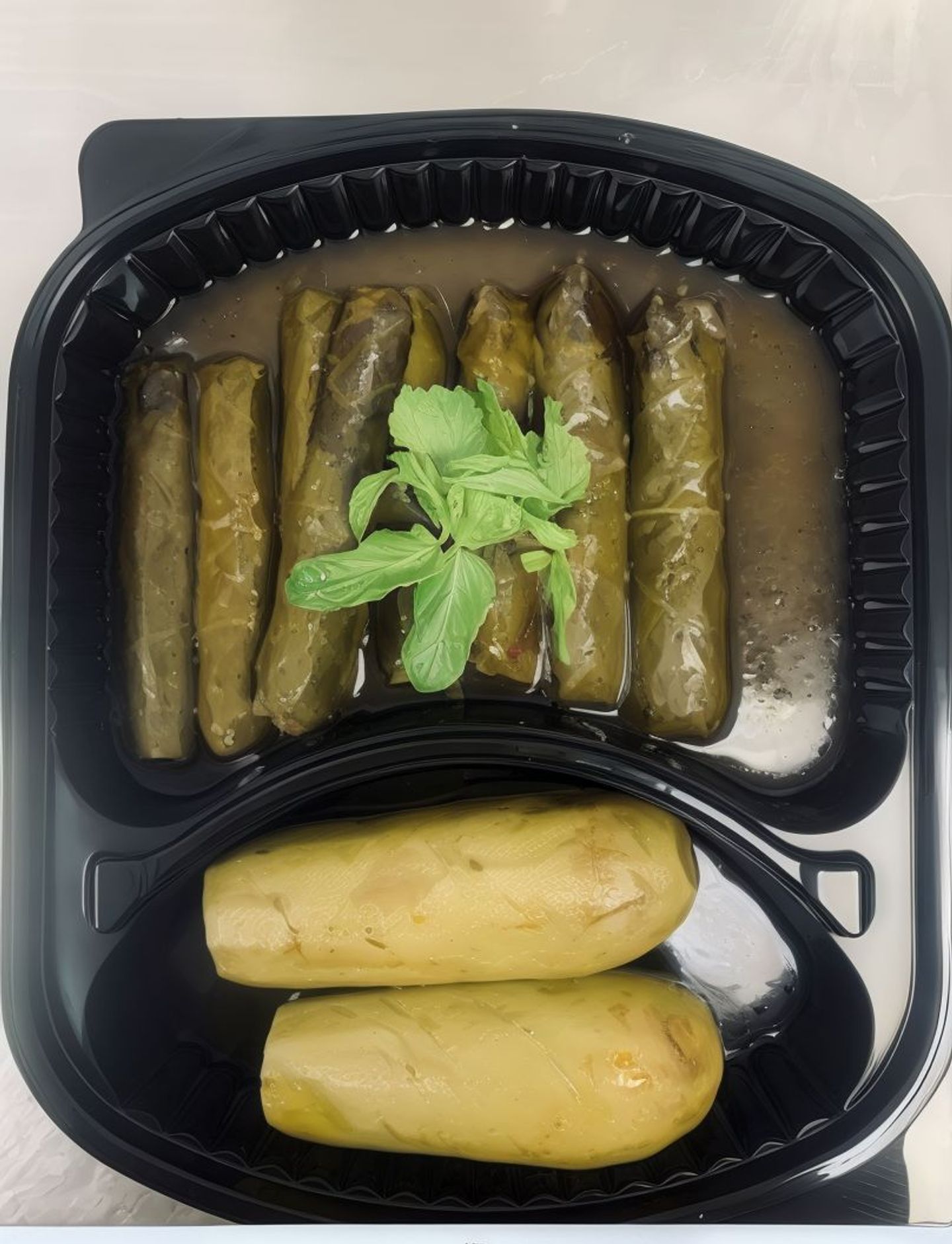 ورق عنب و كوسا