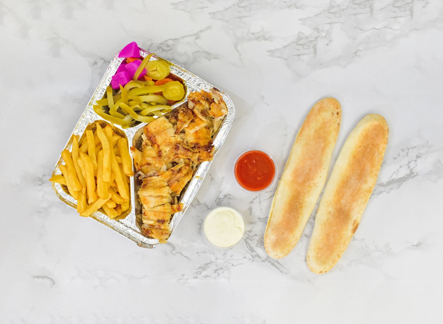 Chicken Shawarma Plate