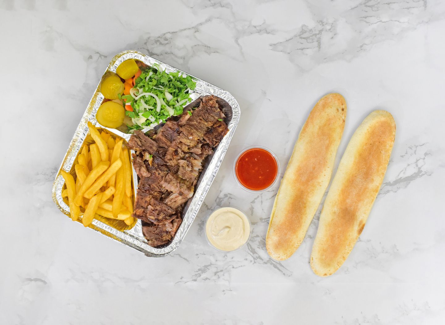 Meat Shawarma Plate