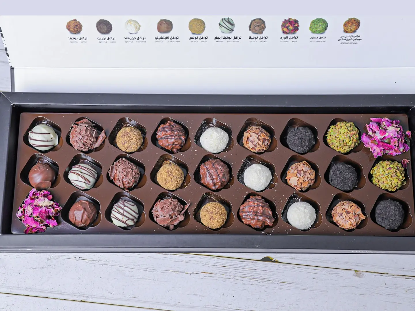 Fancy Berry Chocolate Truffle