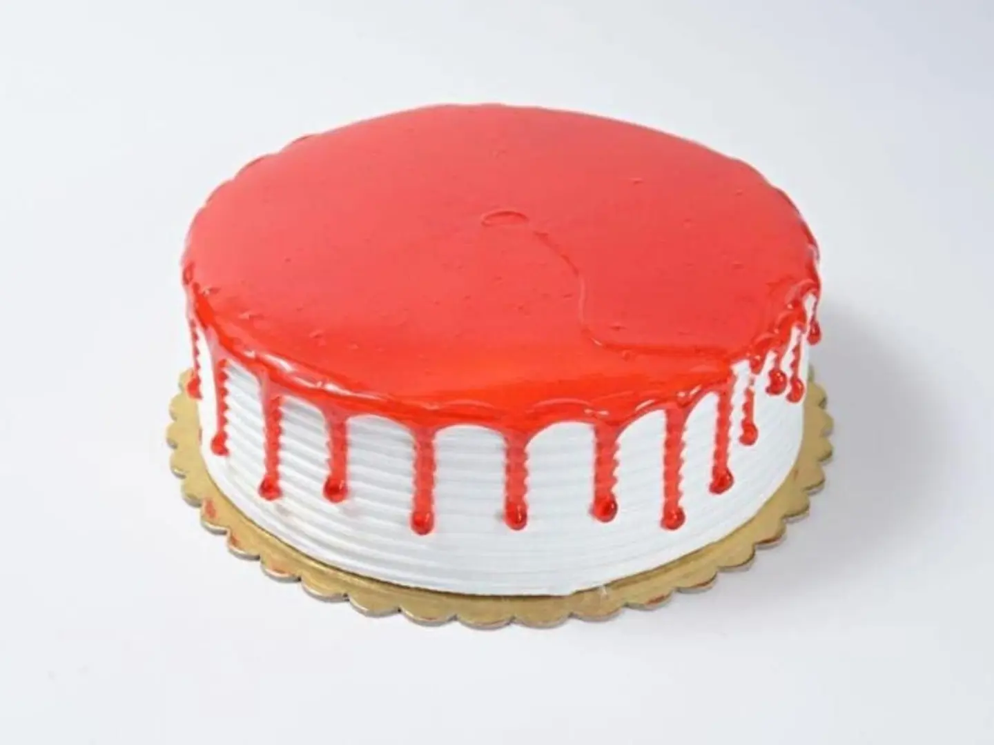 Naked Strawberry Cake