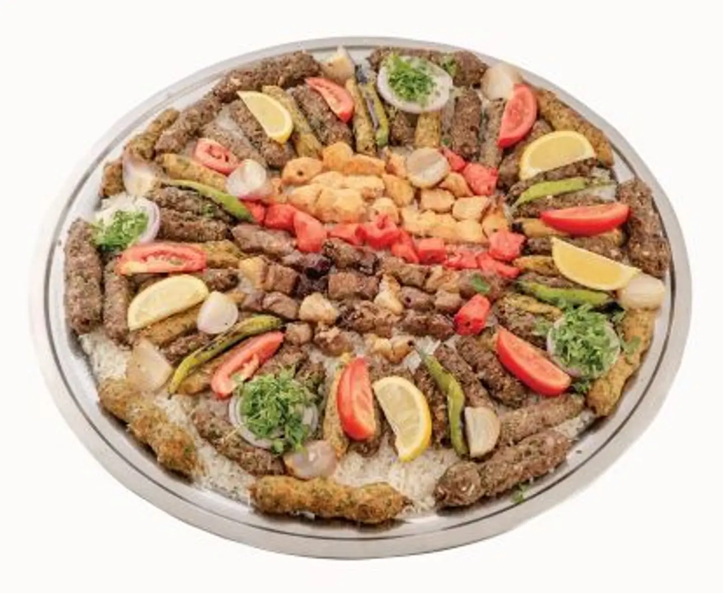 طبق ضيوف - وسط