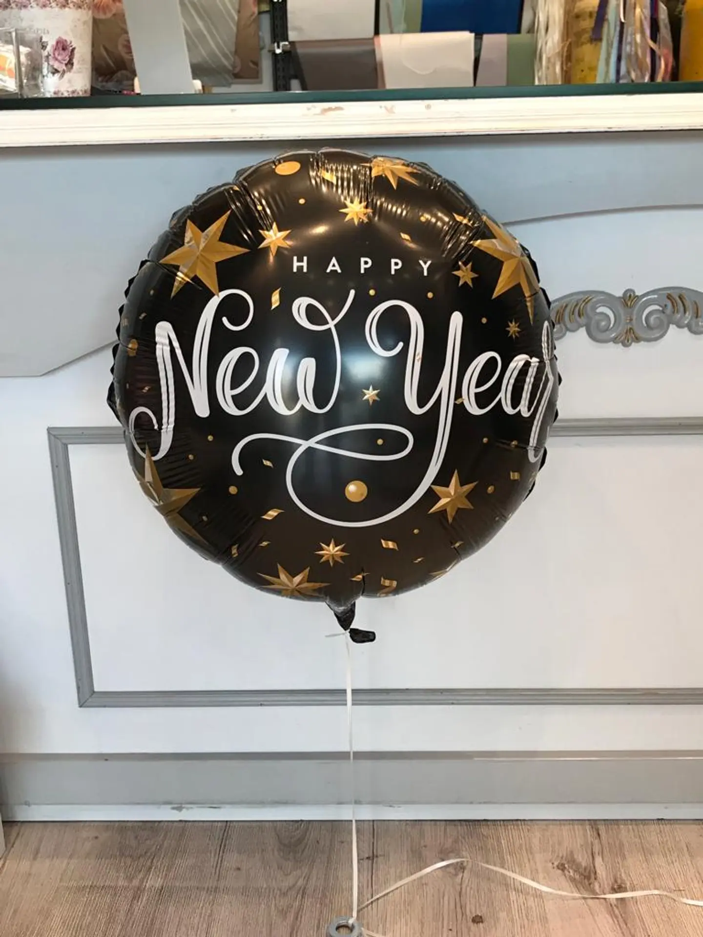 Colorful New Year Balloon
