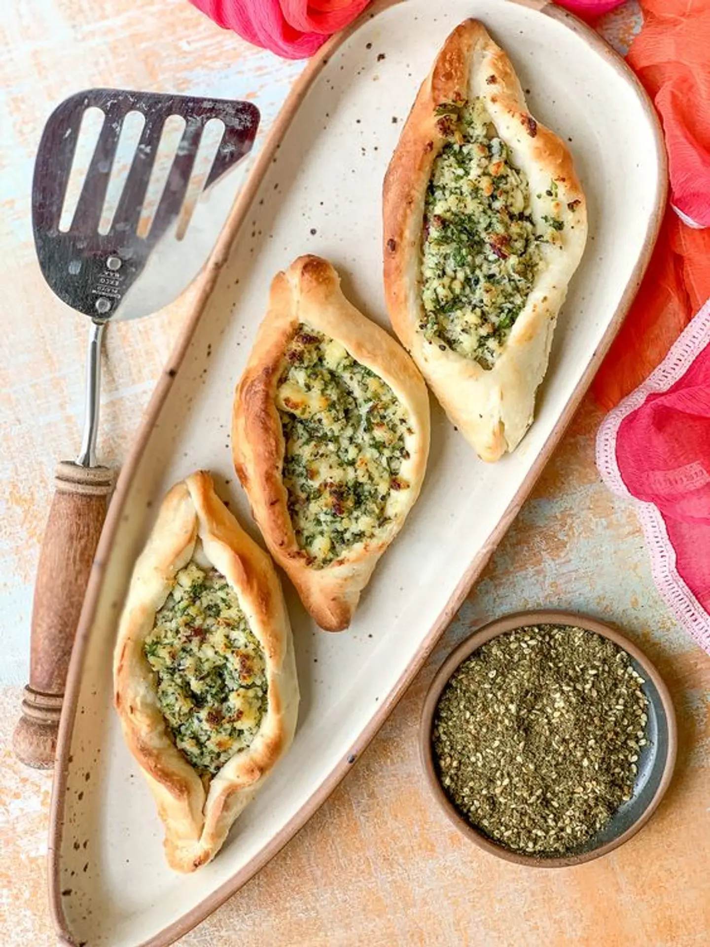 فطيرة لبنة وخضار