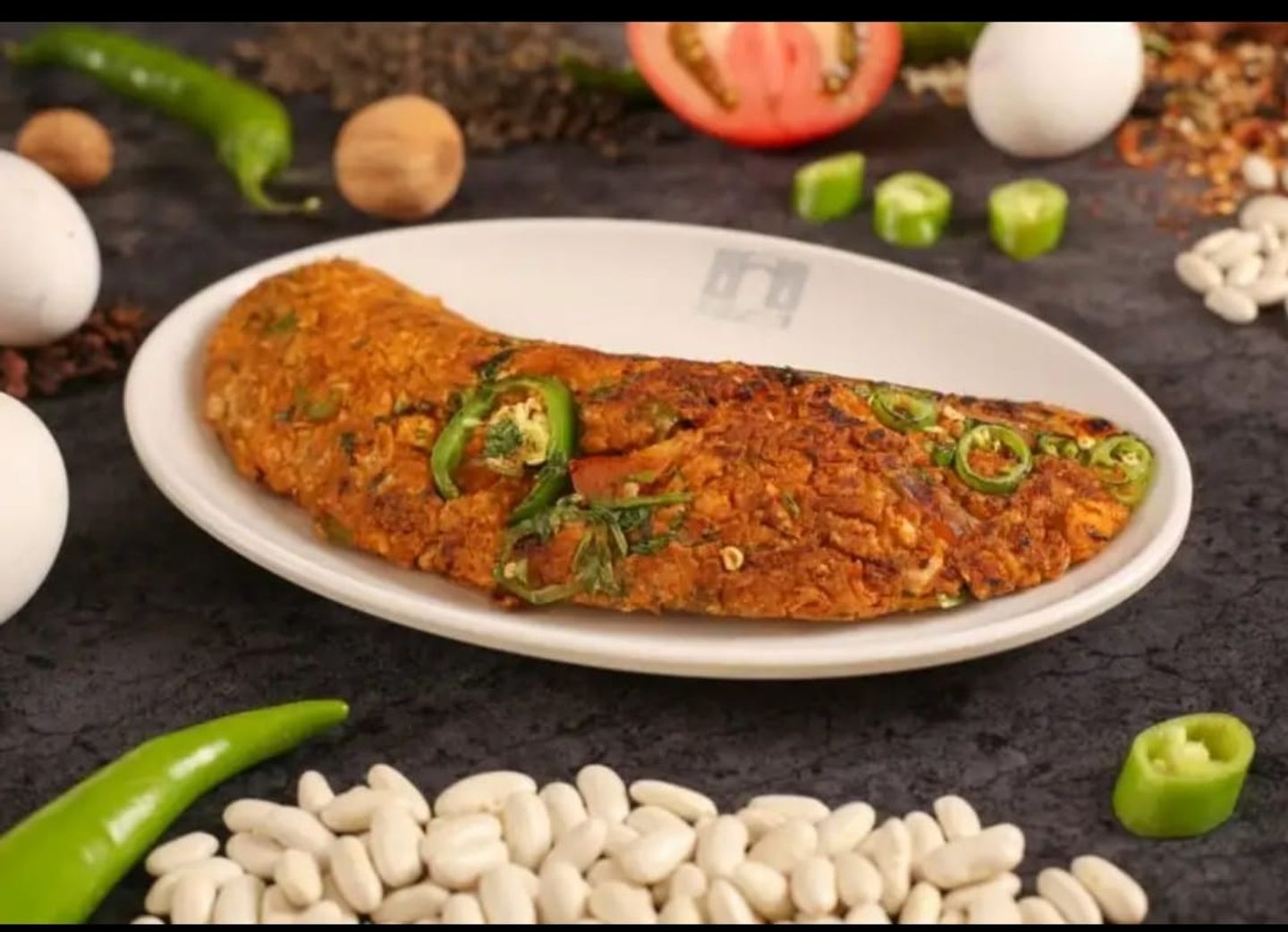 فصوليا بيضاء بالبيض