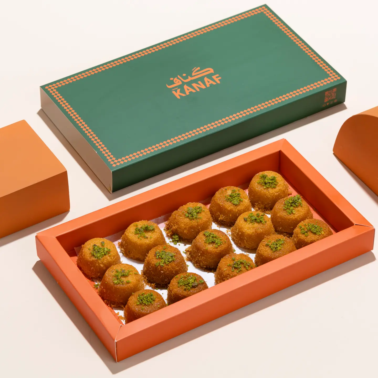 Mini Cream Kanaf Box - Big