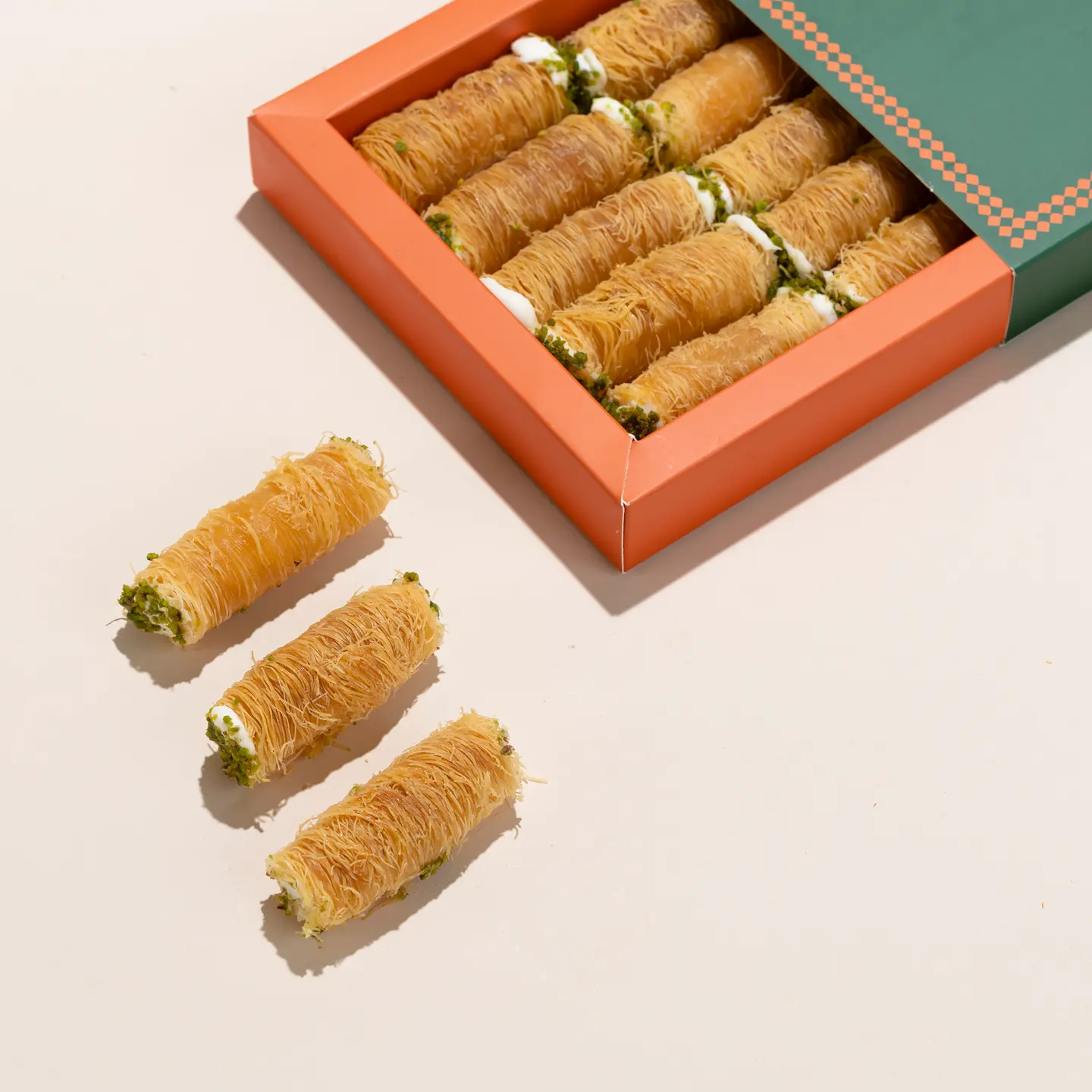 Konafa Fingers With Cream - Big