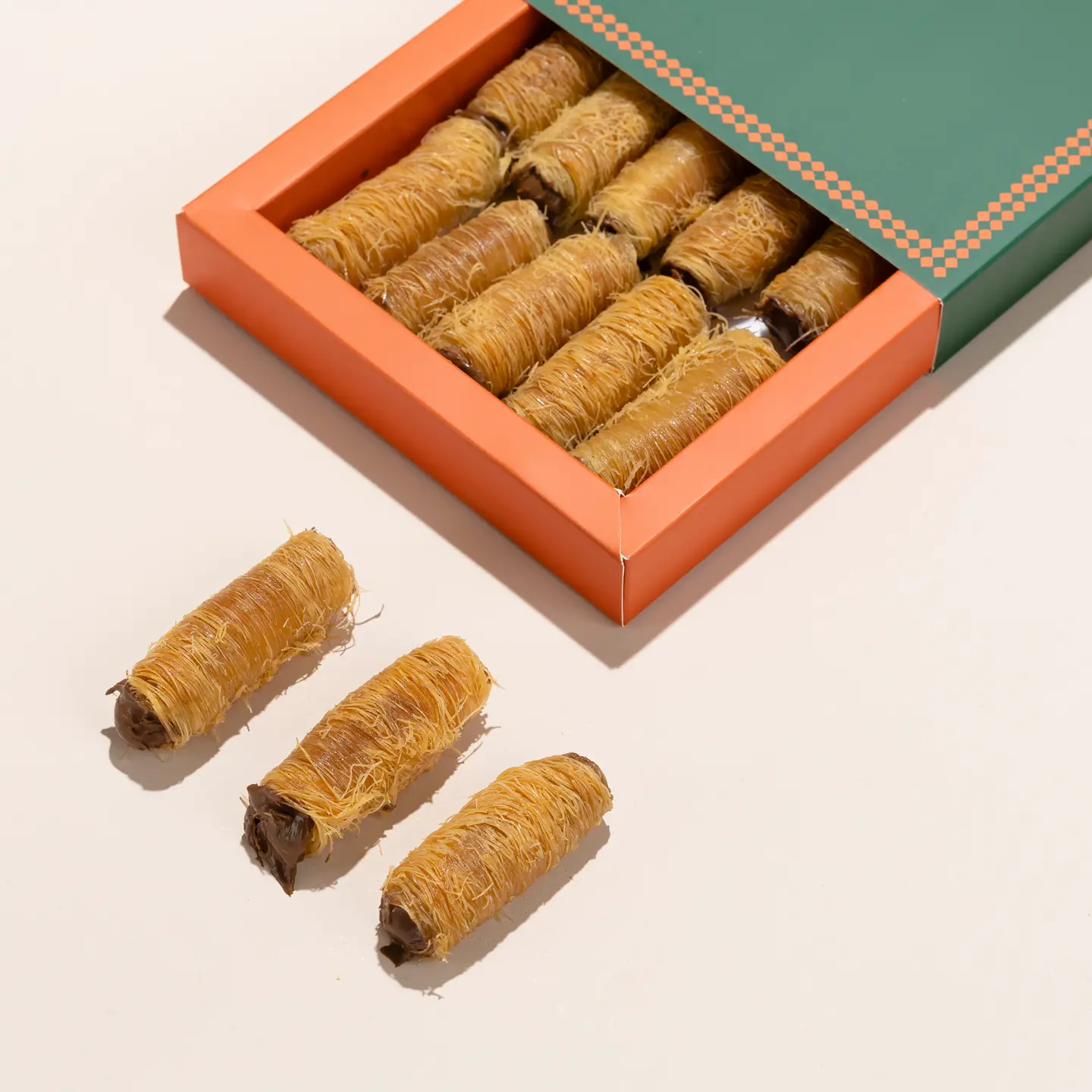Konafa Fingers With Chocolate - Big