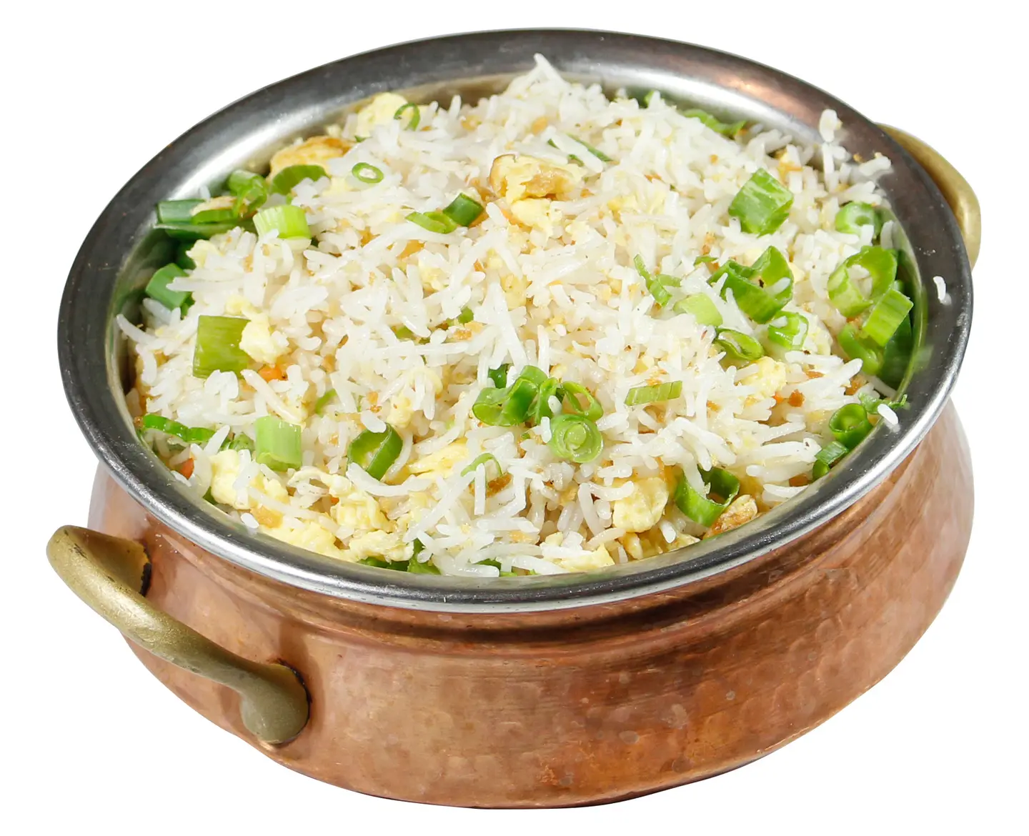 ارز مقلي بالخضار