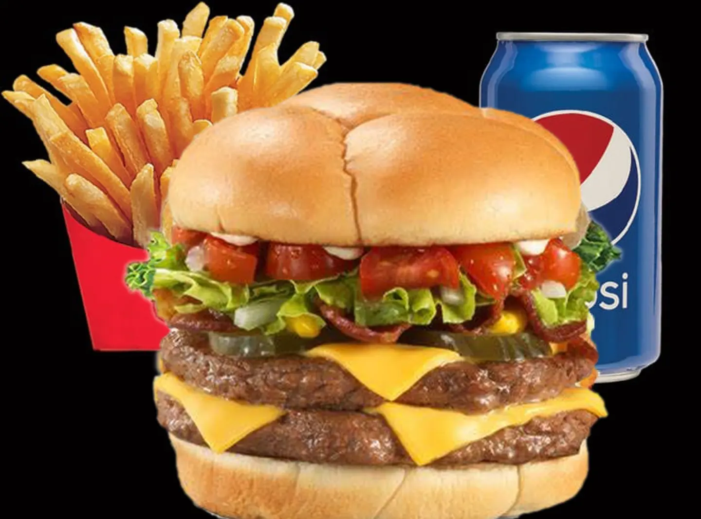 وجبه دبل برجر لحم