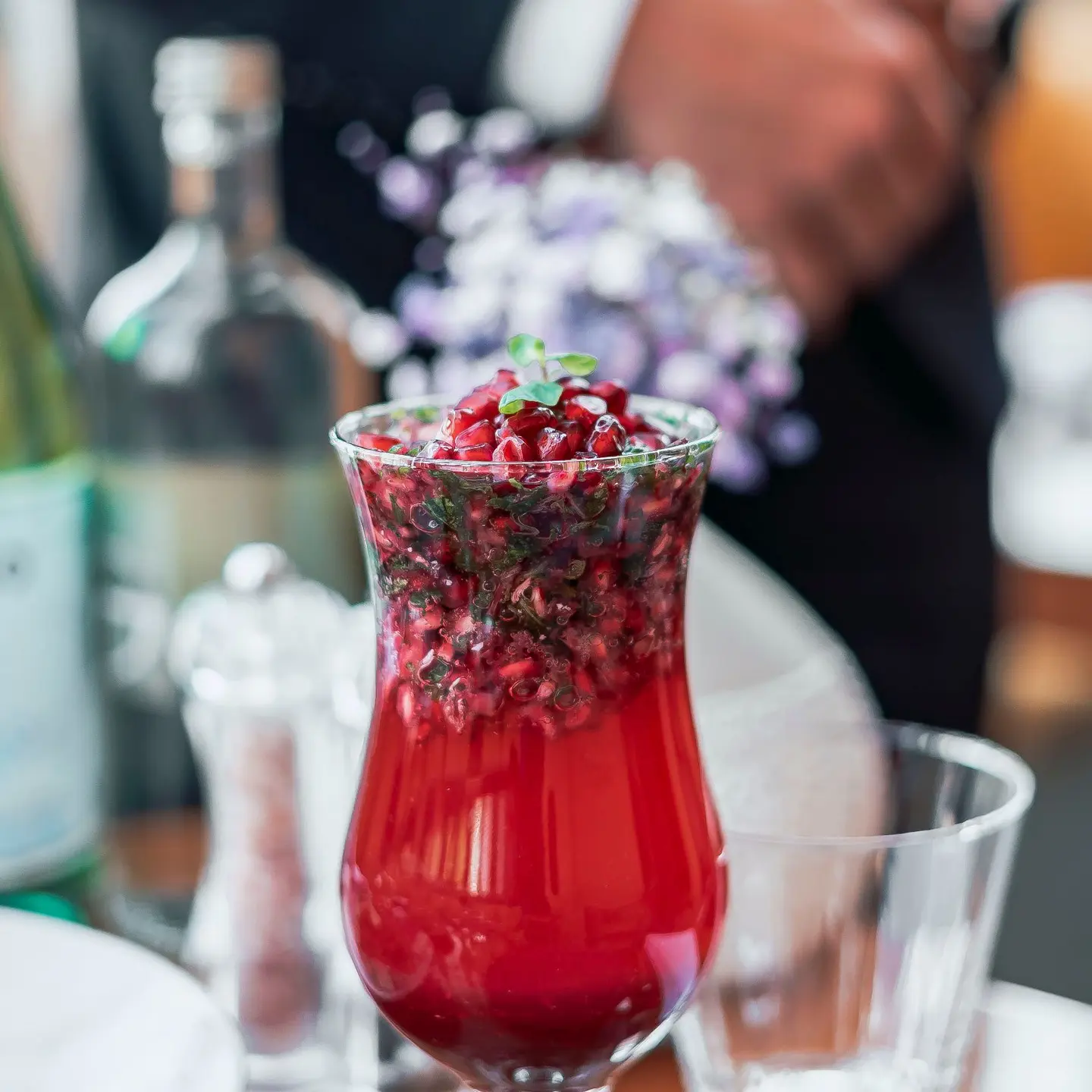 Special Pomegranate Mojito